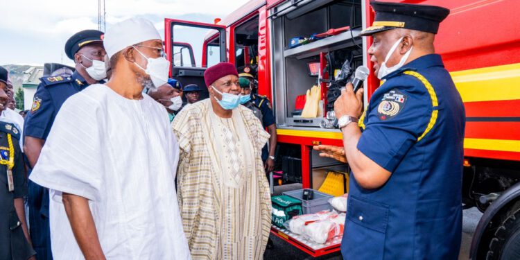 Federal Fire Service Saves 166 Lives, N15trn Worth Of Property In Q2 Of 2021; Rescues 82 Persons In Distress – Aregbesola
