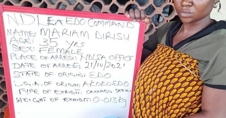 Nursing Mother Arrested With Skunk  Wrapped In Fufu For Suspect In NDLEA’s Cell