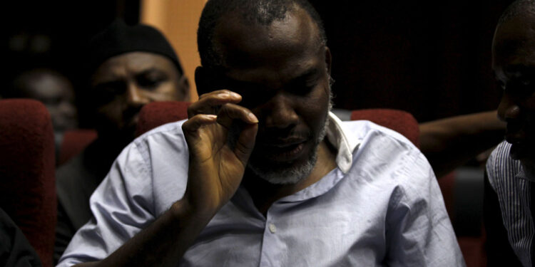 Nnamdi Kanu Accused Of Murdering Akunyili’s Husband, Gulak, 184 Others