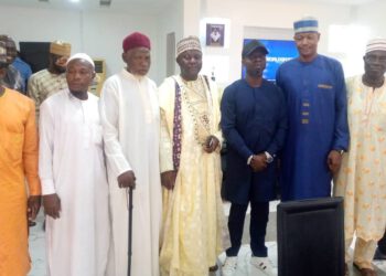 Photo News: Ojodu LCDA’s League Of Imams, Muslim Scholars Visit Odunmbaku