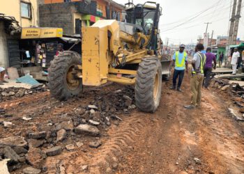 Ojodu LCDA Begins Rehabilitation Works On Mokuolu Street
