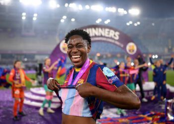 Oshoala Hits Brace In Landmark 100th Game For Barca