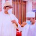Buhari, Tambuwal Meet Behind Closed-door At Villa
