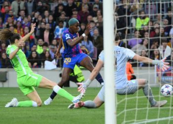 Oshoala Makes Injury Return As Barca Thrash Wolfsburg