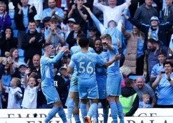 Man City Thrash Newcastle 5-0, Move Closer To Premier League Title