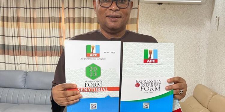 Lagos Central 2023: Eshinlokun-Sanni Submits Forms, Set For Screening