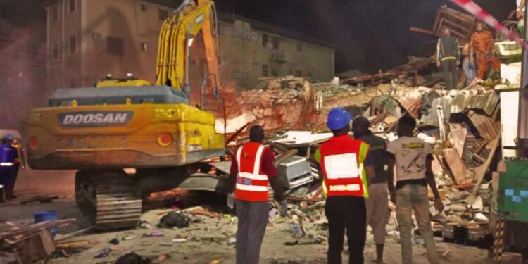 Lagos Marks Over 10 Distressed Buildings For Demolition Before Sunday