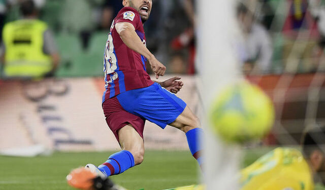 Alba Strikes Late As Barca Secure Top-four Spot With Betis Win