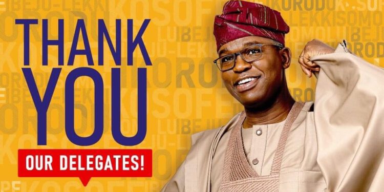 Abiru Wins APC Lagos East Senatorial Return Ticket For 2023 Elections