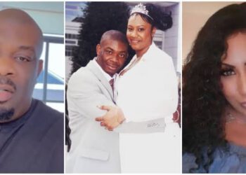 Don Jazzy Reunites With Ex-wife In Lagos