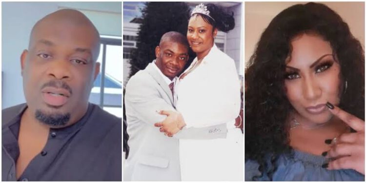Don Jazzy Reunites With Ex-wife In Lagos