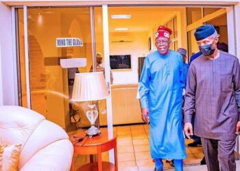 Tinubu Pays Surprise Visit To Osinbajo