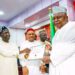 PDP Ogun State Governorship Candidate Hon Ladi Adebutu Receives Certificate Of Return