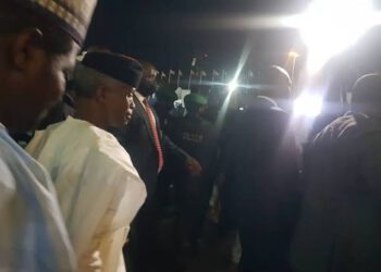 APC Primary: Osinbajo Leaves Convention Venue As Tinubu Leads With Wide Margin