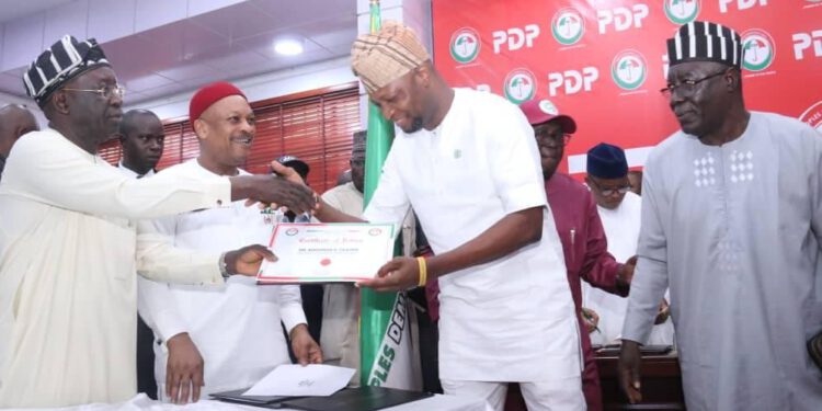 Lagos 2023: PDP Gov Candidate Jandor Receives Certificate Of Return