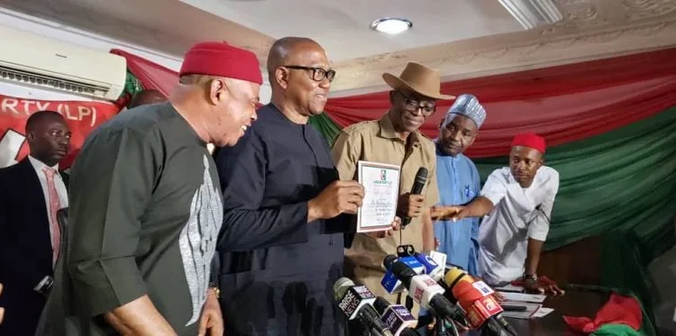 Peter Obi Receives Labour Party’s Certificate Of Return