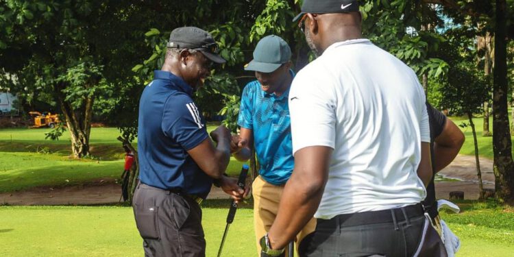 NOVA Merchant Bank Chair Enjoys Golf Session At Ikoyi Golf Club On Saturday