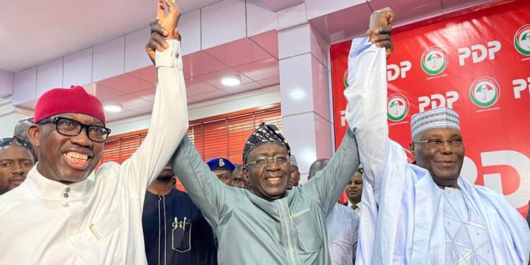 Atiku Announces Okowa As Running Mate