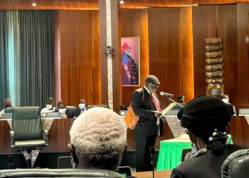 Buhari Swears In Ariwoola As Acting Chief Justice Of Nigeria