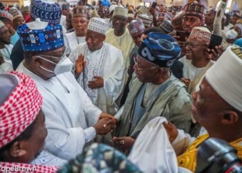 Lawan, Tinubu, Attend Special Juma’at Prayer To Mark 2022 Democracy Day