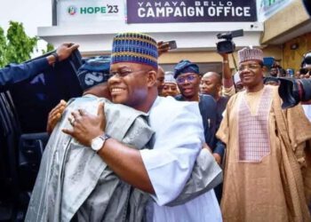 Yahaya Bello Donates Campaign Office To Tinubu