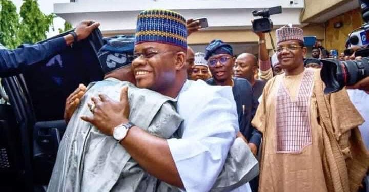 Yahaya Bello Donates Campaign Office To Tinubu