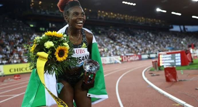 Fans Celebrate Amusan’s Record-breaking Sprint