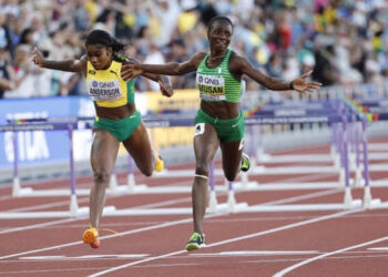 Nigeria’s Amusan Breaks Record, Wins 100m Hurdles Gold