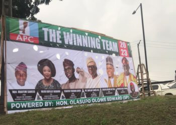APC Chieftain, Olasupo Olowe Floods Lagos With Tinubu’s Banner