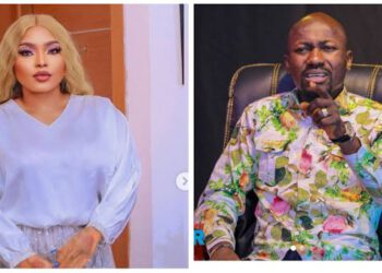 Romantic Affair: Actress Halima Abubakar Reveals Apostle Johnson Suleman Deceives Her With Divorce Tale