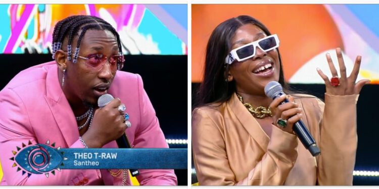 Sandra, Theo Traw Evicted From #BBTitians