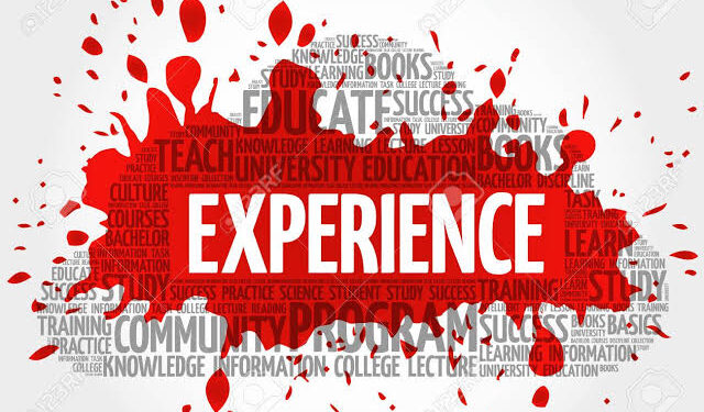 Experience! By Omotola Ajayi