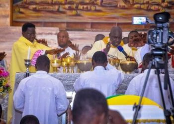 Catholic Priest Burnt Alive In Niger Buried