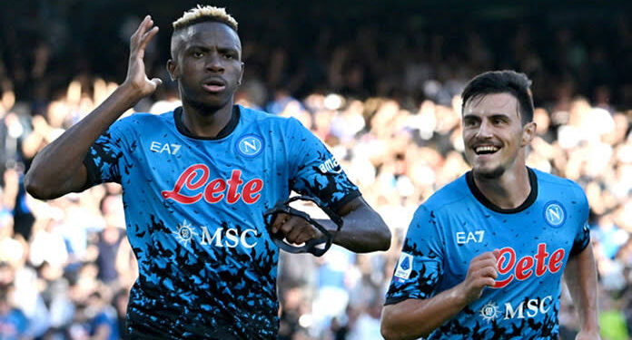 Rampaging Osimhen Hits Brace In Napoli Win Over Spezia