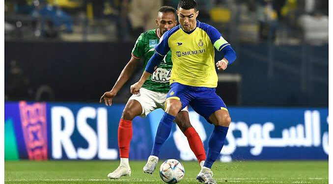 Ronaldo Scores First League Goal For Saudi Club