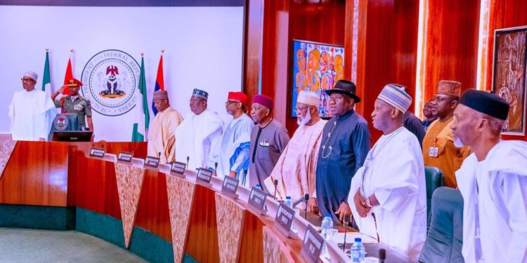 Buhari Presides Over Council Of State Meeting
