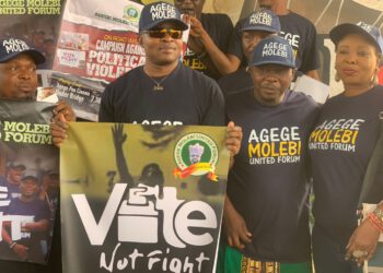 Agege Molebi Forum Holds Sensitization ‘Walk Against Electoral Violence’