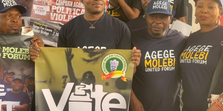 Agege Molebi Forum Holds Sensitization ‘Walk Against Electoral Violence’