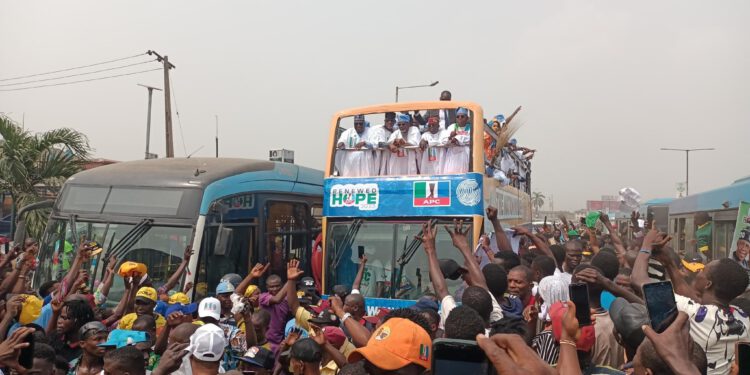 Lagos On Lockdown As APC Final Presidential Rally Kicks Off At TBS