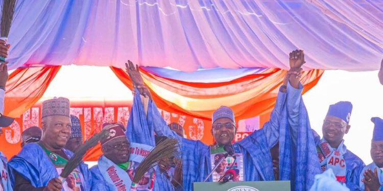 Tinubu Will Give Nigeria His Best, Says Buhari In Nasarawa