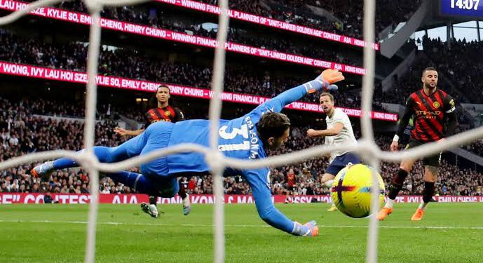 Kane’s Strike Gives Tottenham Win Over Man City