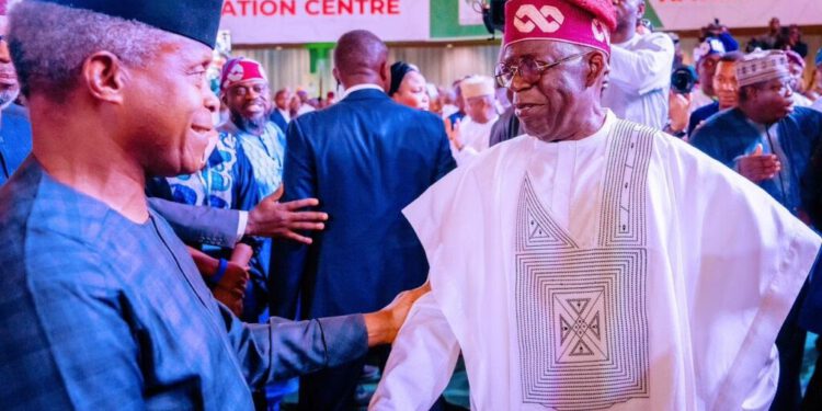 Your Attributes, Fidelity To Progressive Ideals Needed At This Time, Osinbajo Congratulates Tinubu