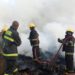 Fire Guts Lagos Spare Parts Market, Security Guard Killed