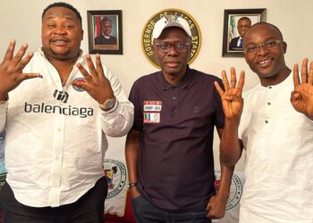 Cubana Chief Priest Campaigns For Sanwo-Olu Second Term Re-election