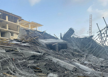 Scores Trapped As Seven-storey Building Collapses In Banana Island