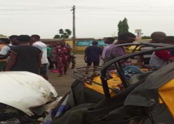 100 Used Baby Diapers Recovered From Accident Scene In Lagos
