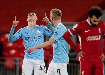 Man City Humble Liverpool, Close Point On Arsenal