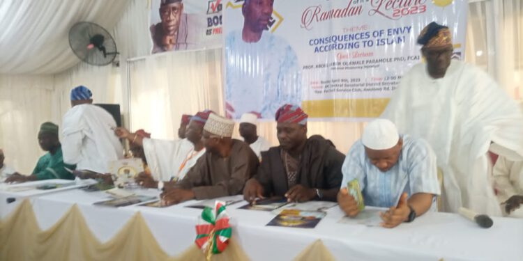 Prince Olusi 8th Ramadan Lecture: Prof Paramole Caution Muslims On The Consequences Of Envy