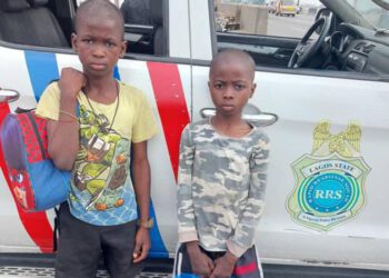 Abandoned Minors Rescued By RRS On 3rd Mainland Bridge