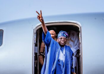 President-elect Tinubu Arrives Abuja From France